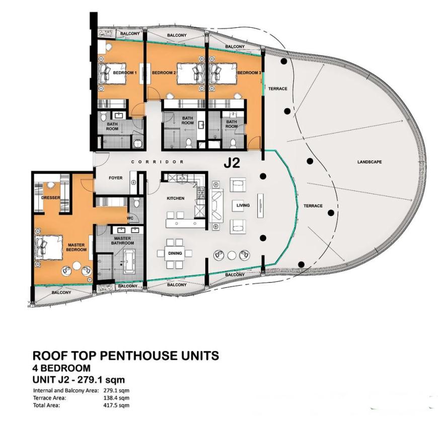 penthouse azure j2